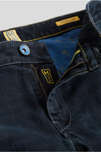 M5 Slim Fit Multi-Colour Stitch Denim Jeans