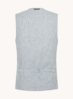 Linen Stripe Waistcoat