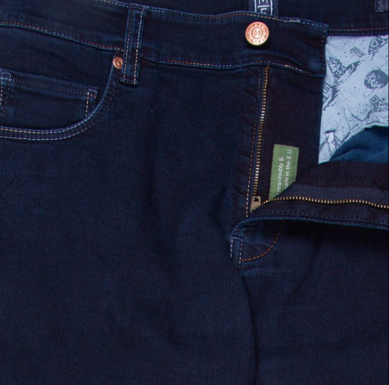 M5 Slim Fit Overdye Super Stretch Denim Jeans
