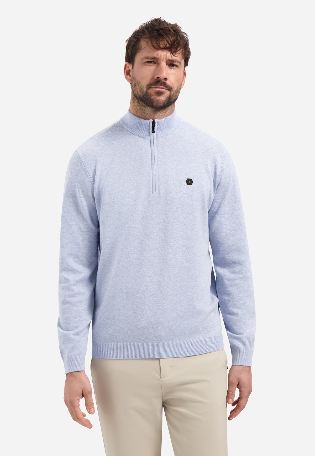 Pullover Sweater Half Zip