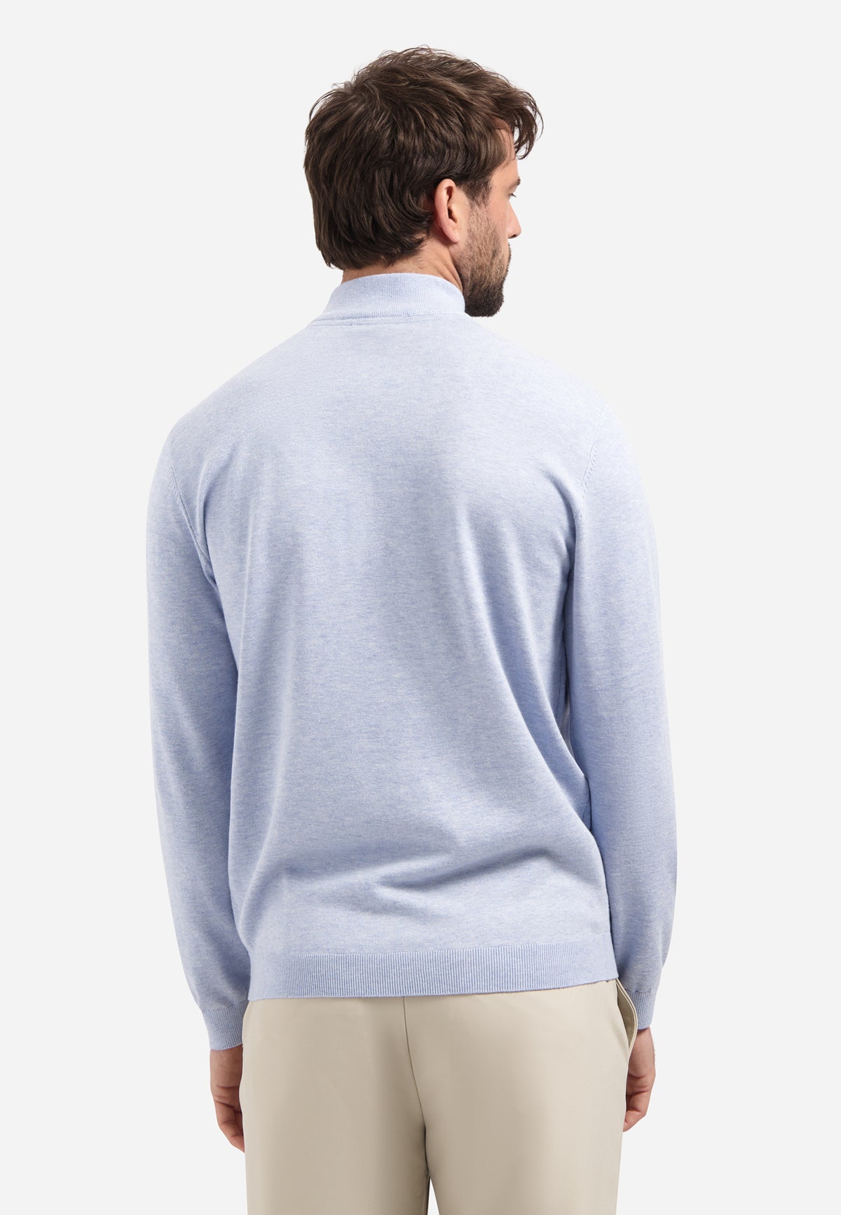 Pullover Sweater Half Zip