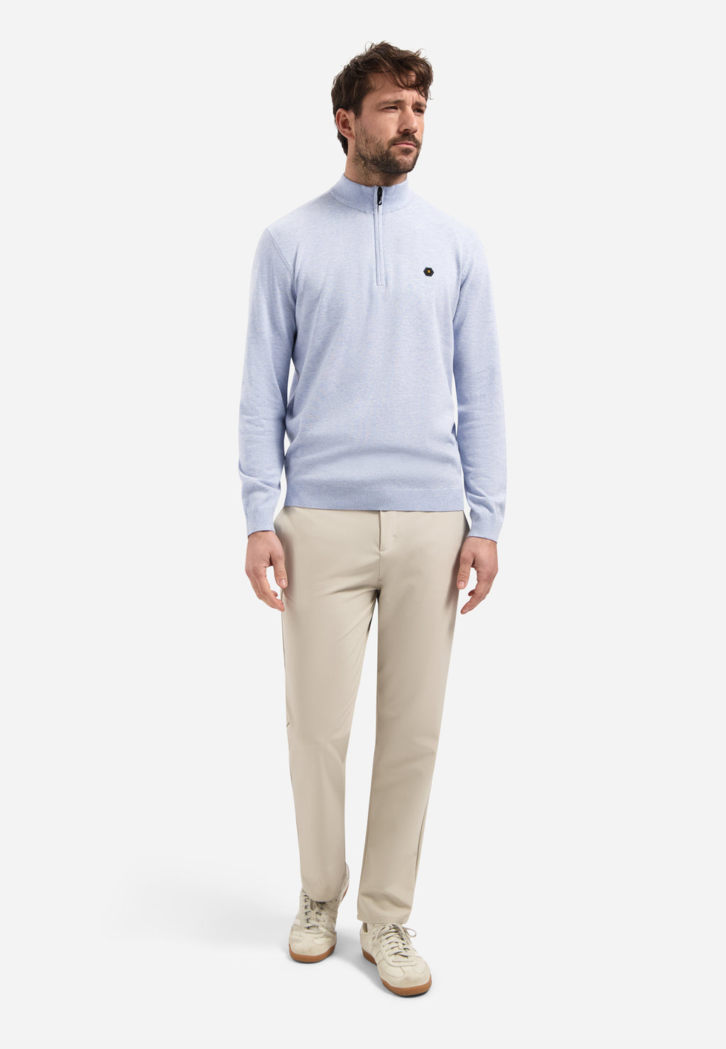 Pullover Sweater Half Zip