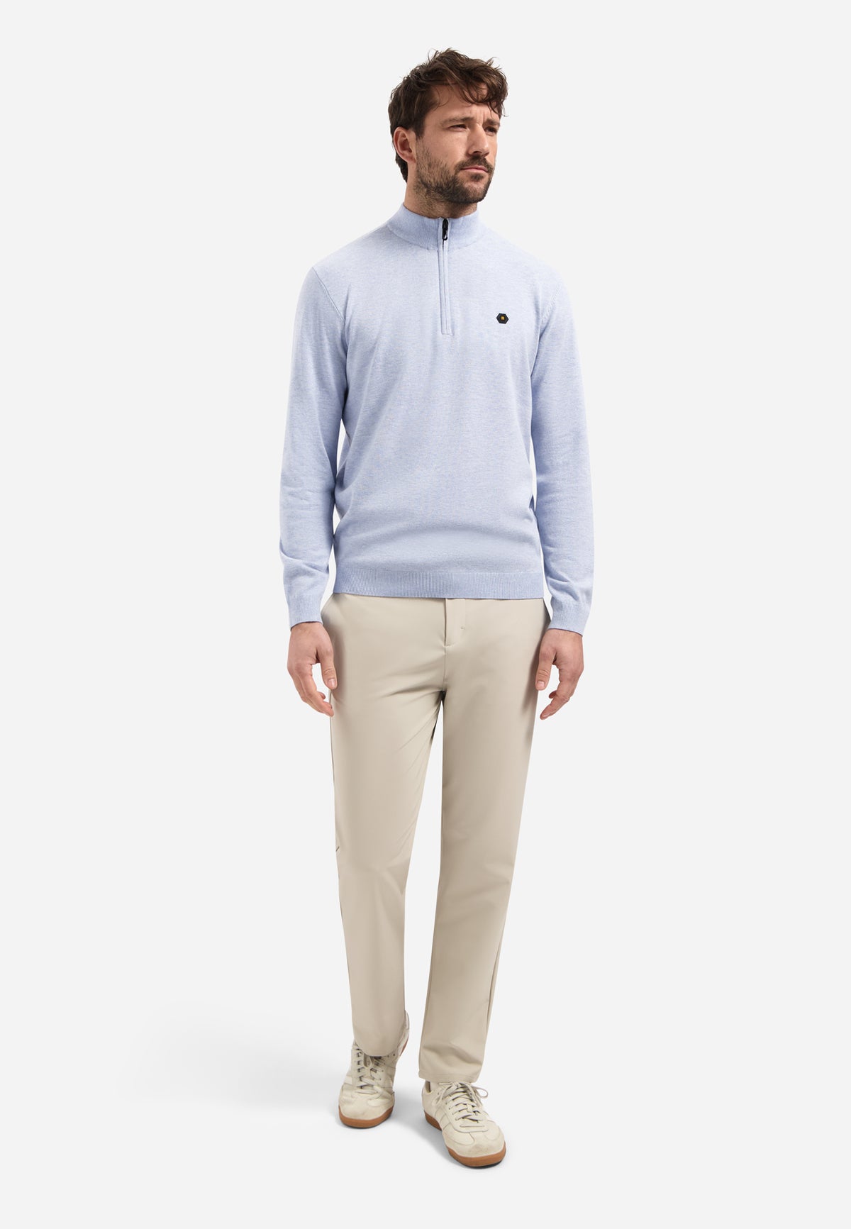 Pullover Sweater Half Zip