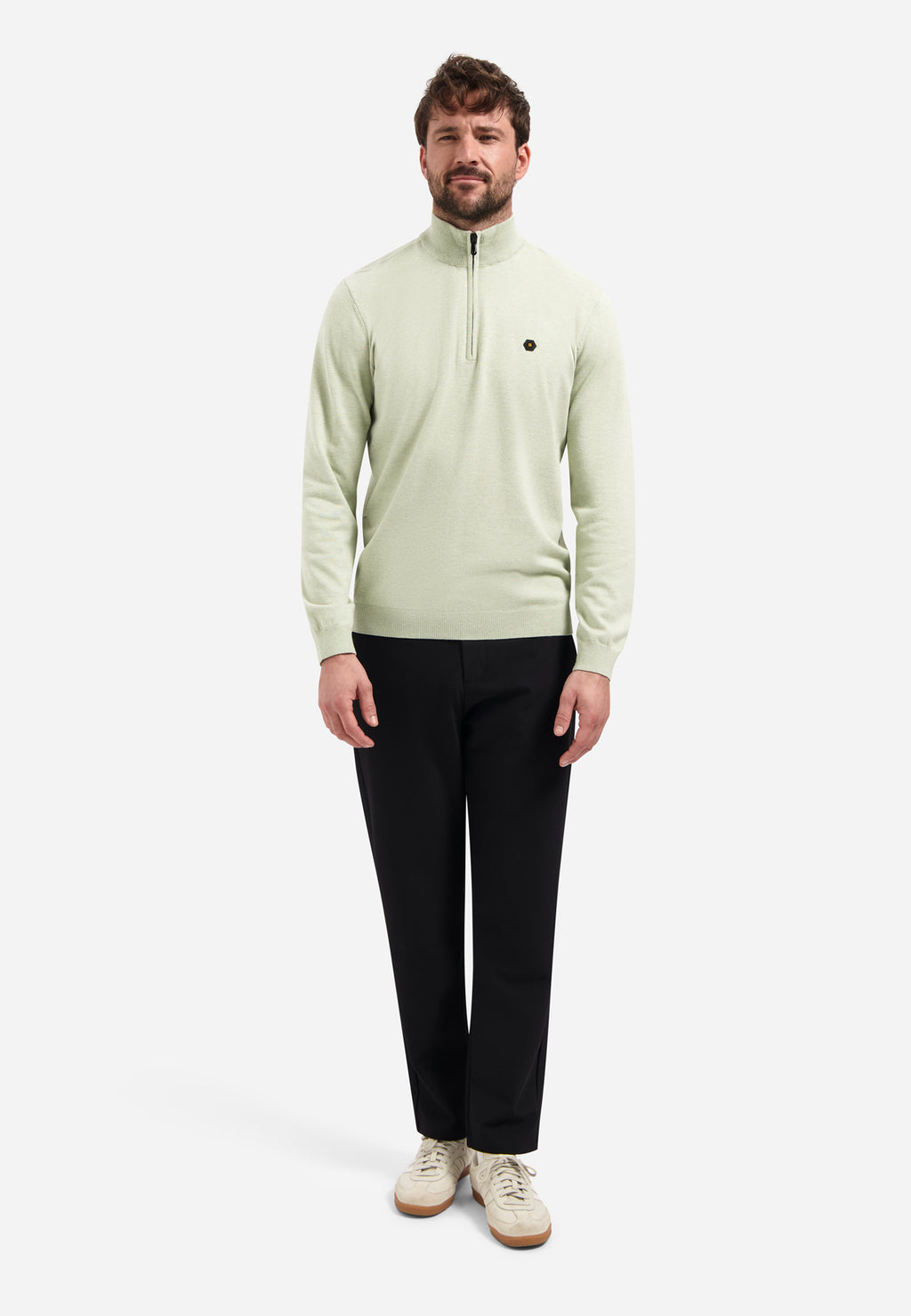 Pullover Sweater Half Zip