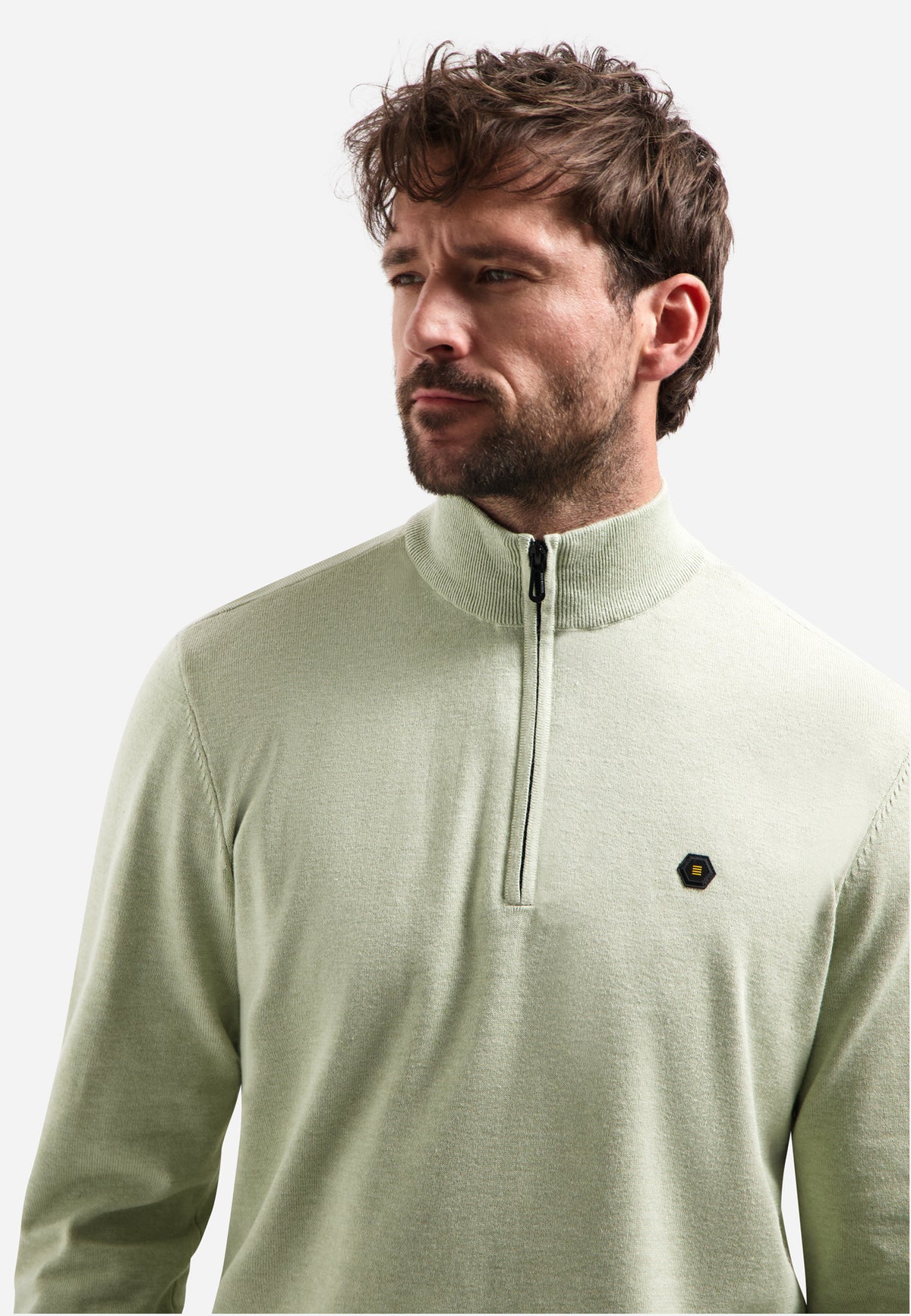 Pullover Sweater Half Zip