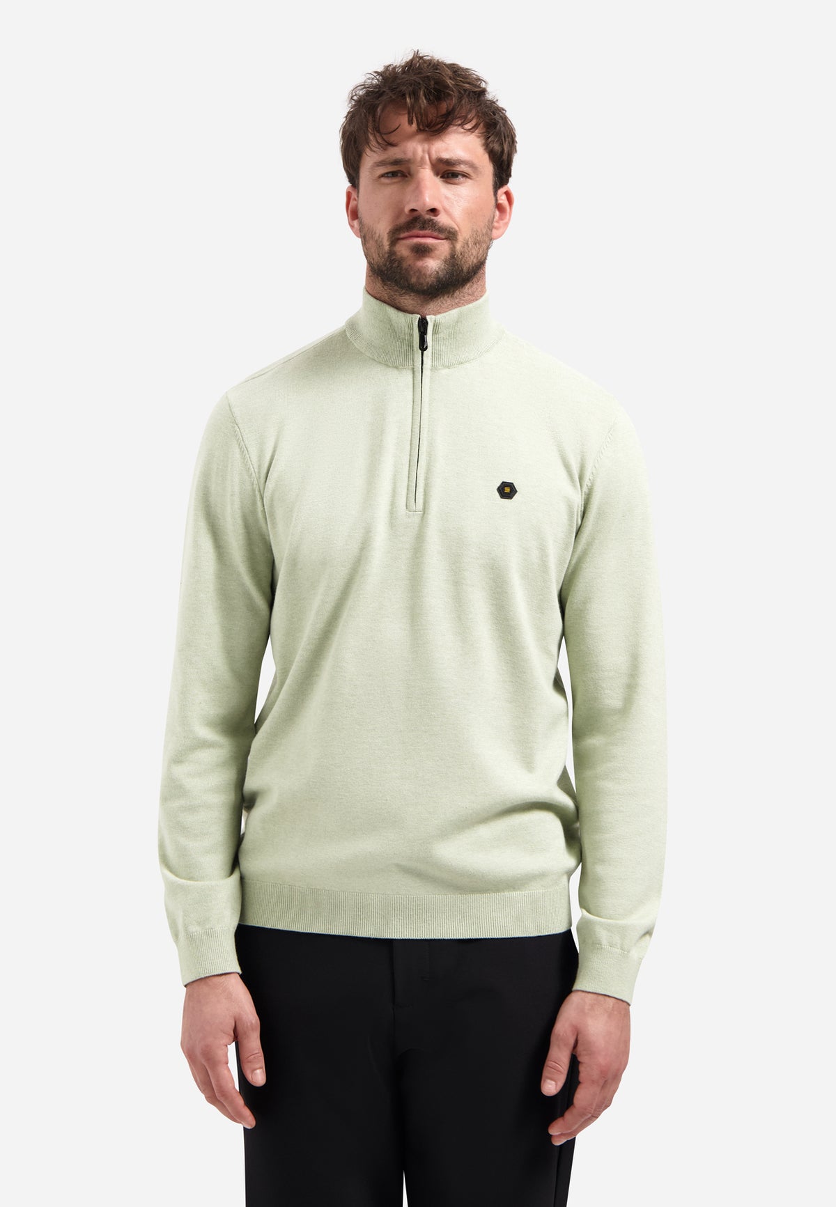 Pullover Sweater Half Zip