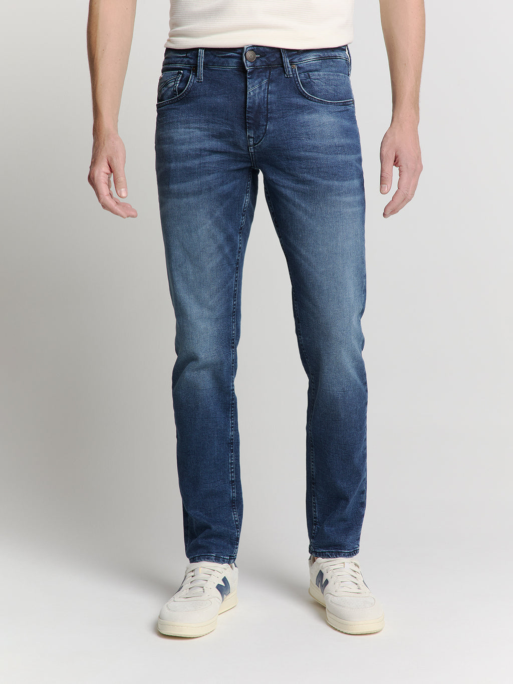 Regular 711 Jean Stone Used Stretch Denim