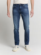 Regular 711 Jean Stone Used Stretch Denim