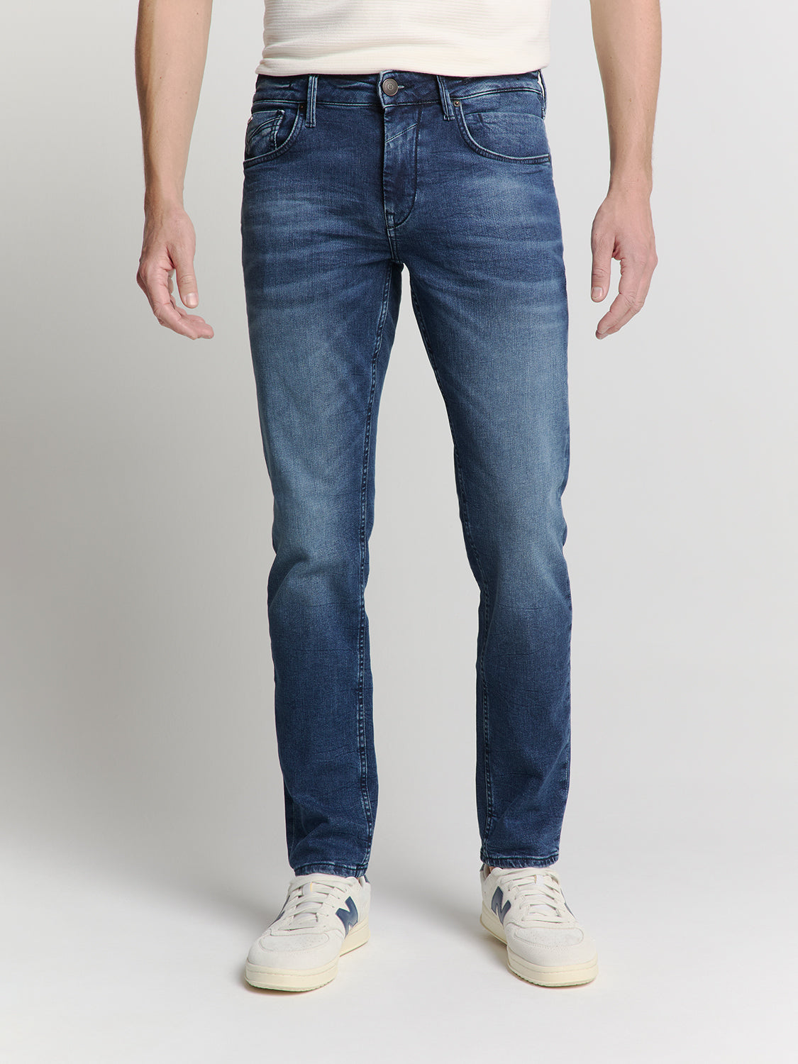 Regular 711 Jean Stone Used Stretch Denim