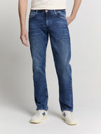Relaxed Fit 715 Used Stone Stretch Jean