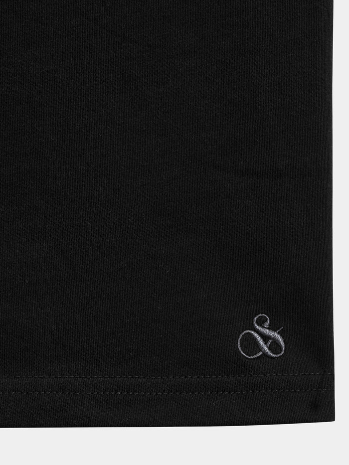 3Pkt Ultra Soft Crew Neck T-Shirt - Black