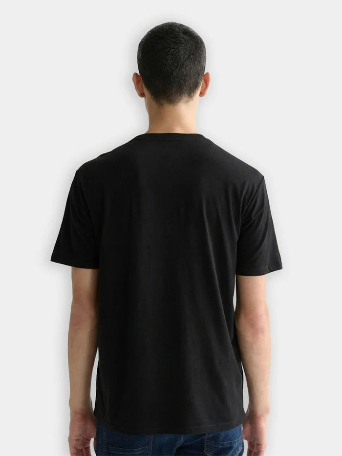 3Pkt Ultra Soft Crew Neck T-Shirt - Black