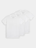 3Pkt Ultra Soft Crew Neck T-Shirt - White