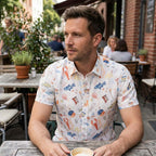 Doodle Print Short Sleeve Shirt