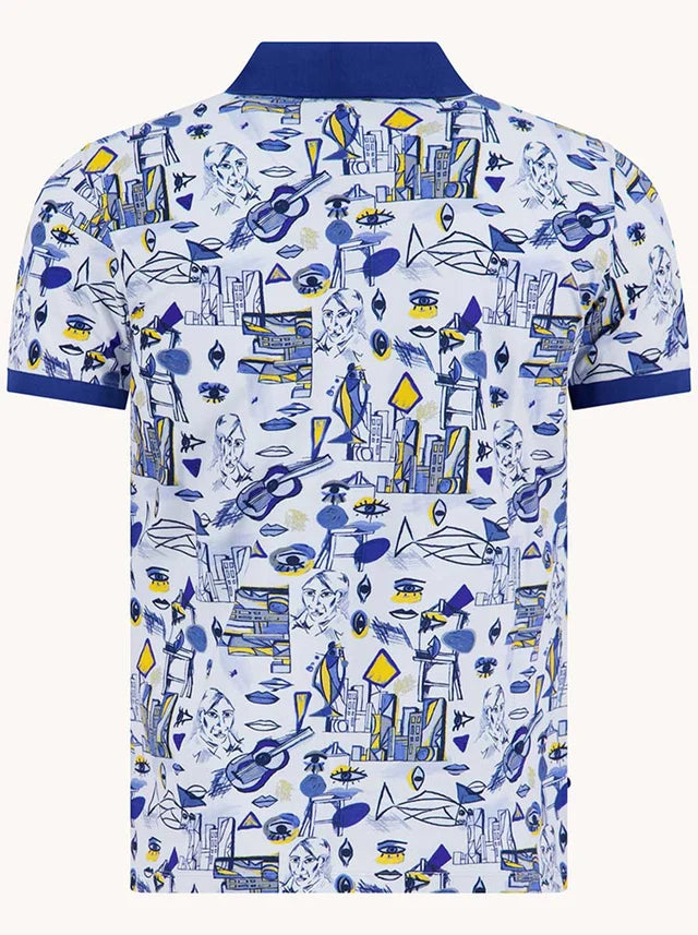 Print Polo Shirt
