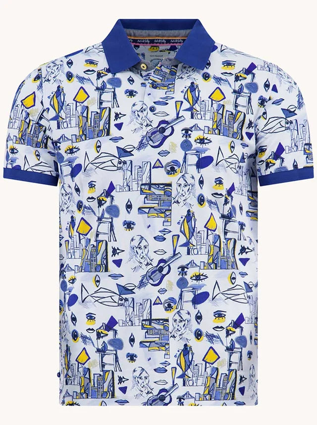 Print Polo Shirt