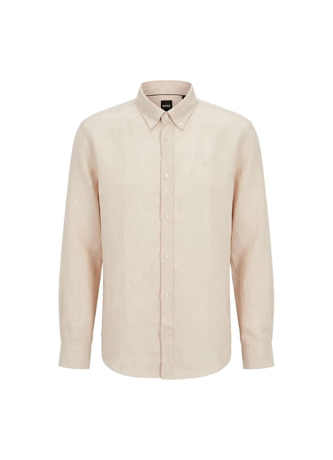 Regular-Fit Button-Down L/S Shirt in Linen