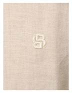 Regular-Fit Button-Down L/S Shirt in Linen