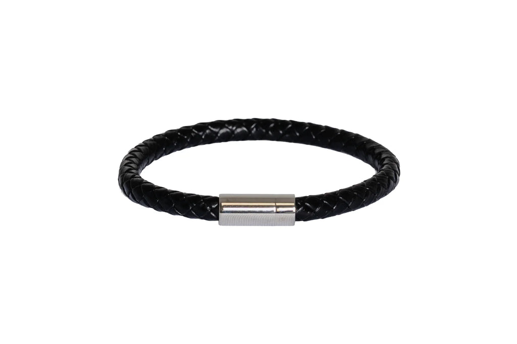 Onetangi Leather Bracelet - Black