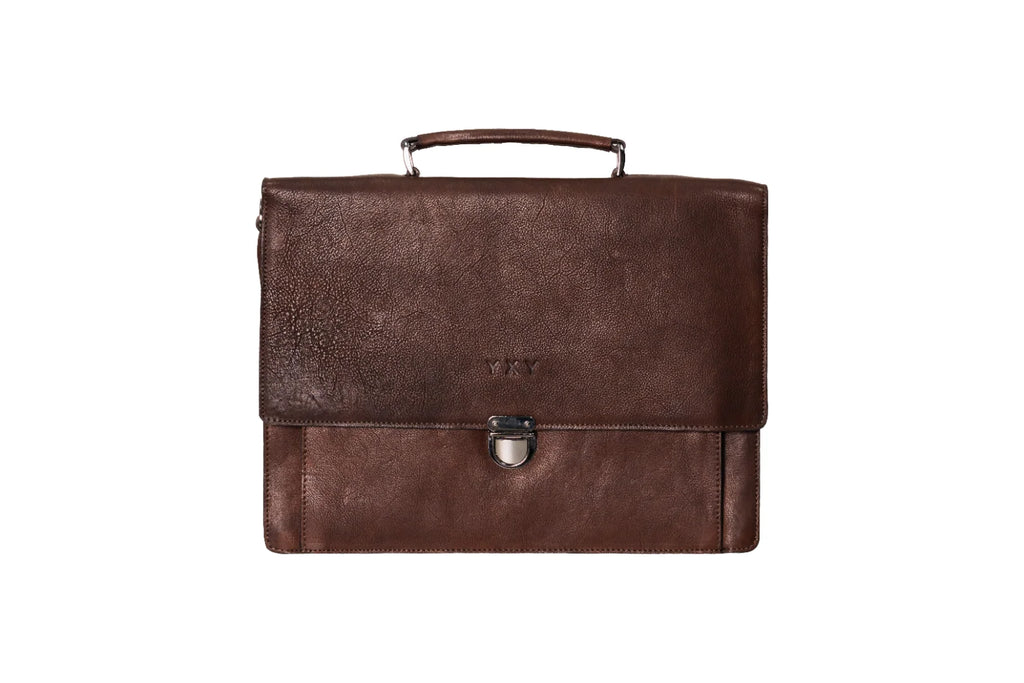 Clevedon Briefcase - Brown