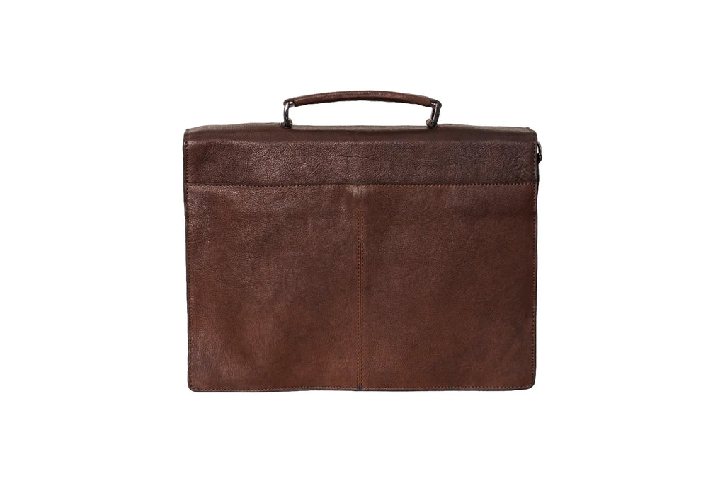 Clevedon Briefcase - Brown