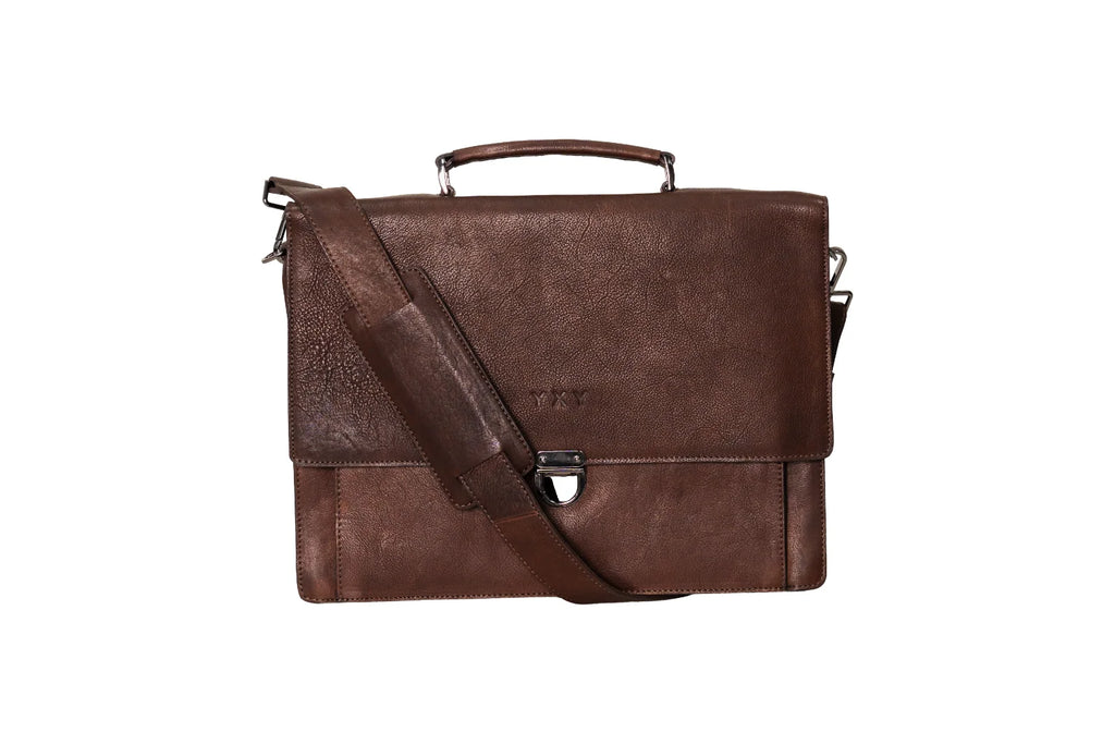 Clevedon Briefcase - Brown