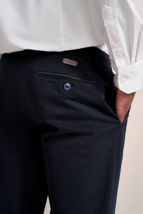 Bugatti Modern Stretch Chino - Navy
