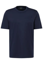 T-Shirt Chest Logo 100% Cotton- Navy