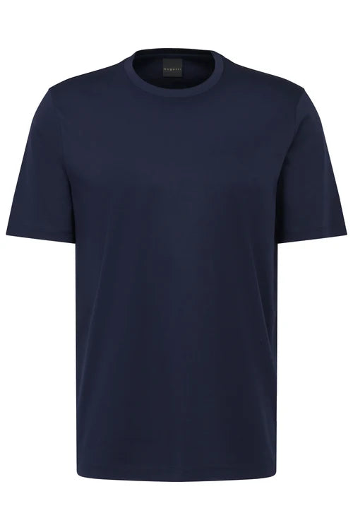 T-Shirt Chest Logo 100% Cotton- Navy
