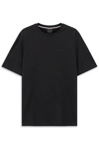 T-Shirt Chest Logo 100% Cotton- Black