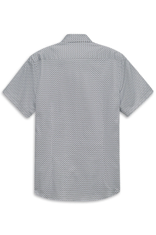 Print Short-Sleeved Shirt