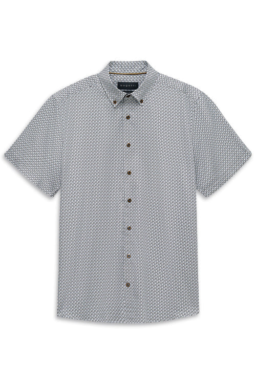 Print Short-Sleeved Shirt
