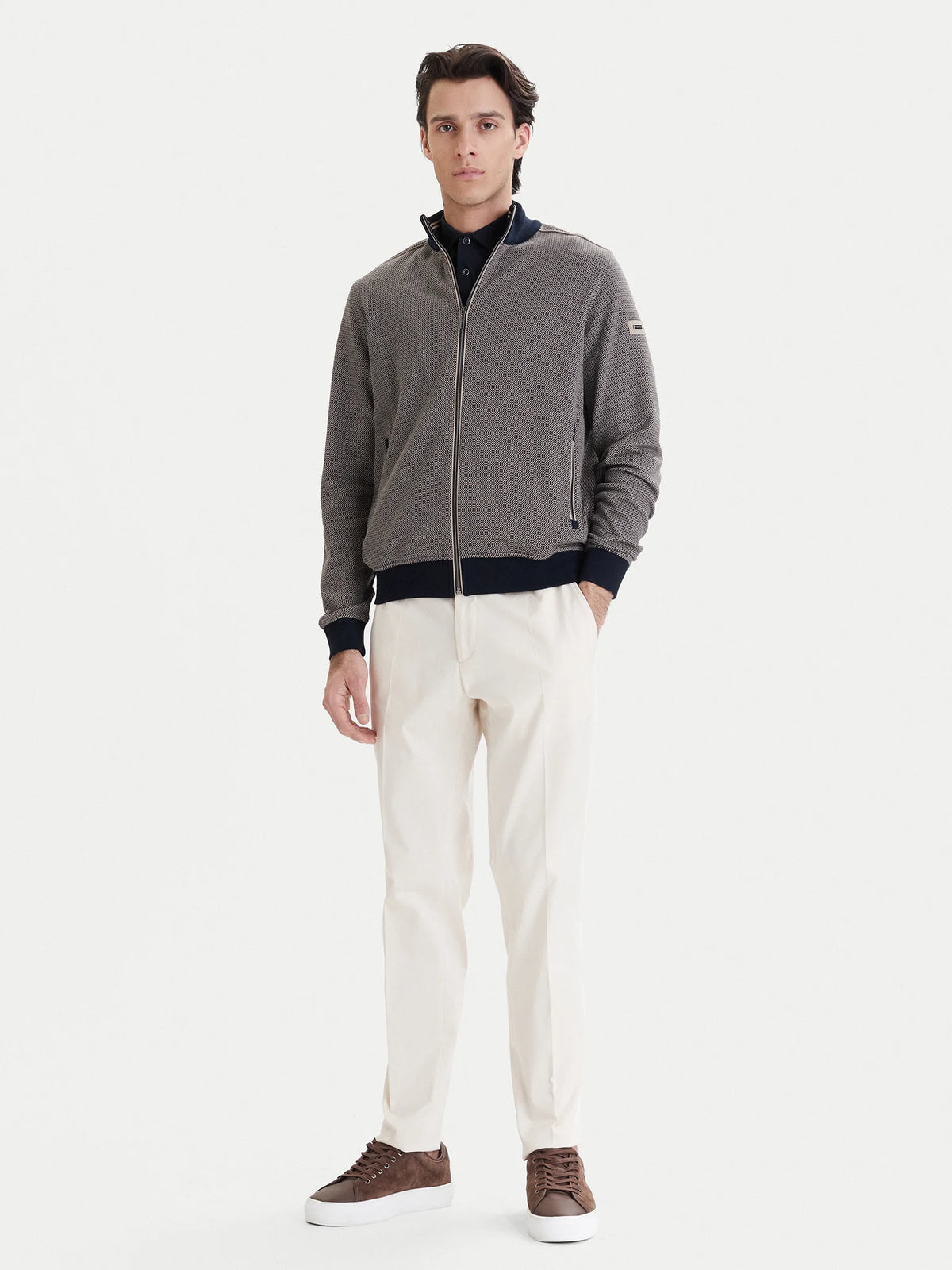 Bugatti  Knit Zip Jacket