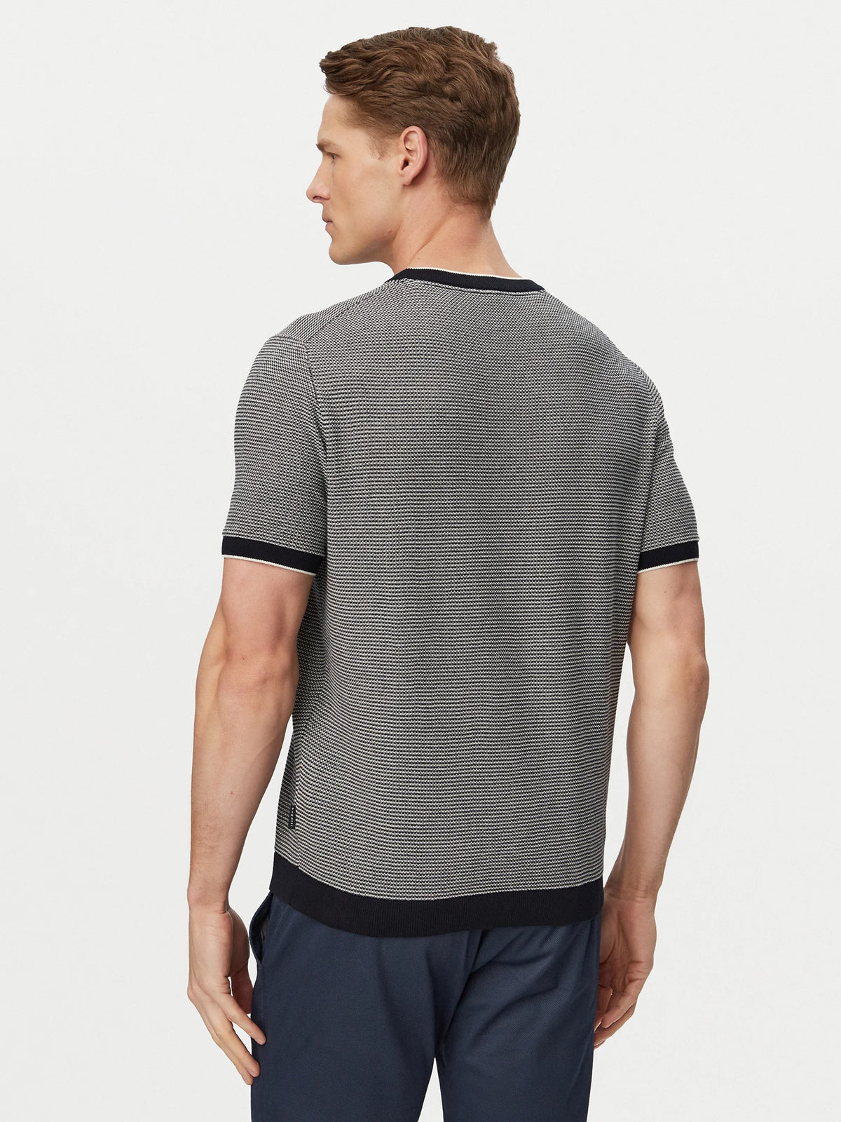 Knit T-Shirt Regular Fit - Navy