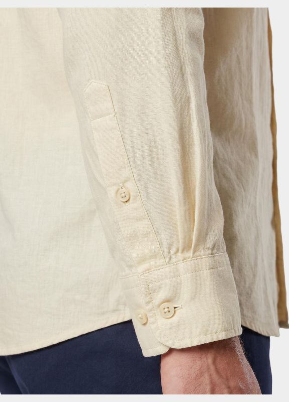 Regular-Fit Button-Down L/S Shirt in Linen