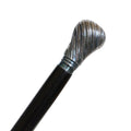 Walking Stick - Twisted Silver Finish Handle