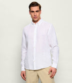 Regular-Fit Button-Down L/S Shirt in Linen