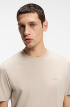 Cotton-Jersey T-Shirt with Logo Detail