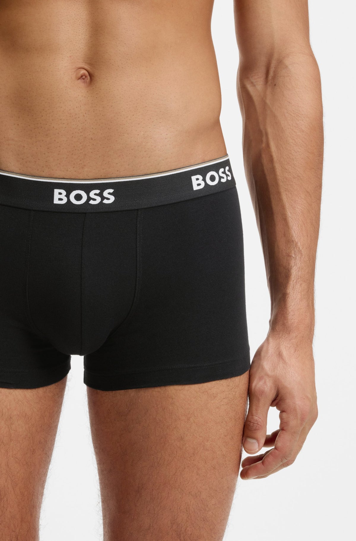 3-Pack Trunks -Black/Grey
