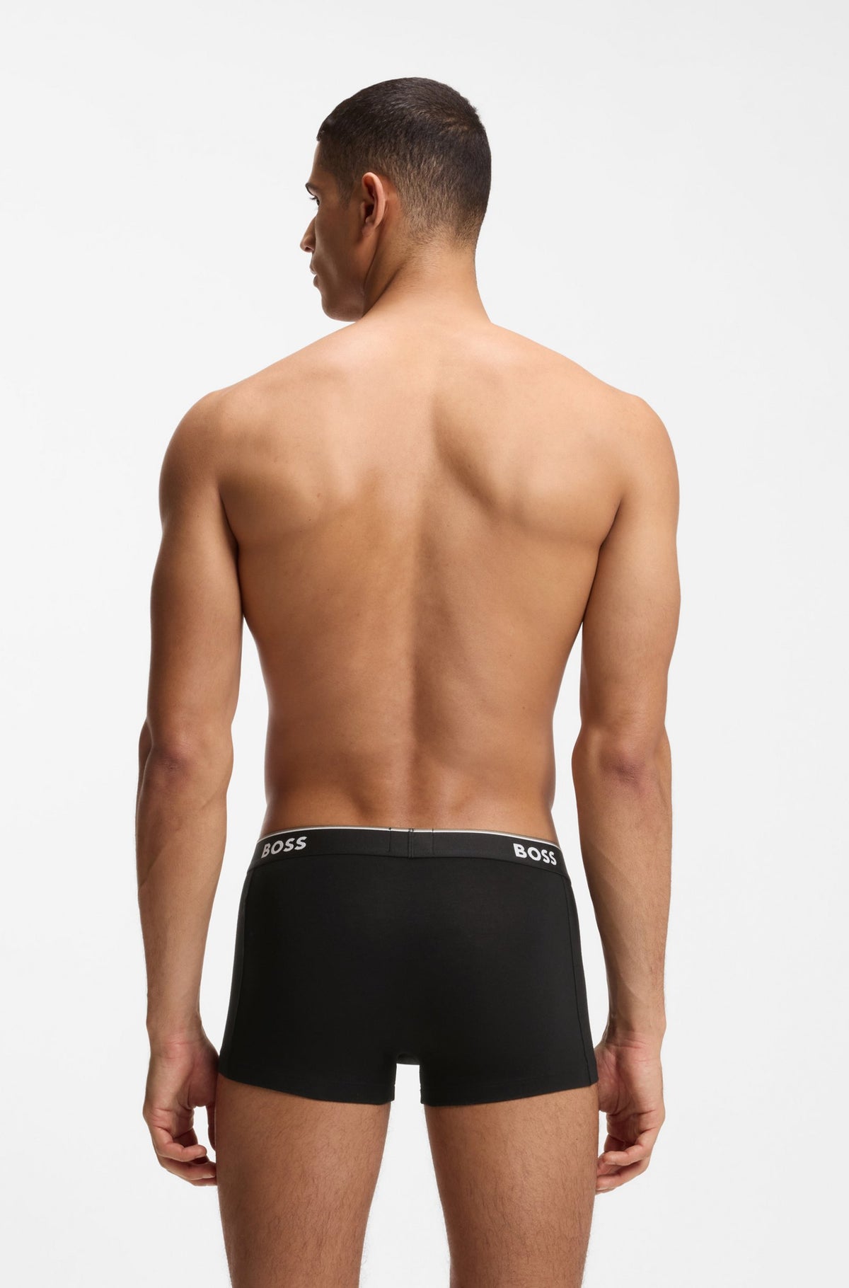 3-Pack Trunks -Black/Grey