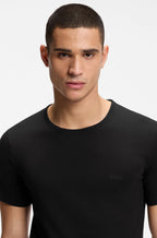 Three-Pack of Logo-Embroidered T-Shirts in Cotton