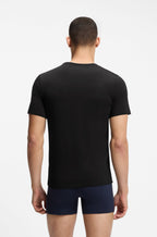 Three-Pack of Logo-Embroidered T-Shirts in Cotton