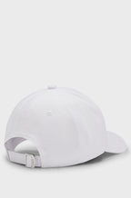 Cotton-Twill Cap with Embroidered Logo- One Size