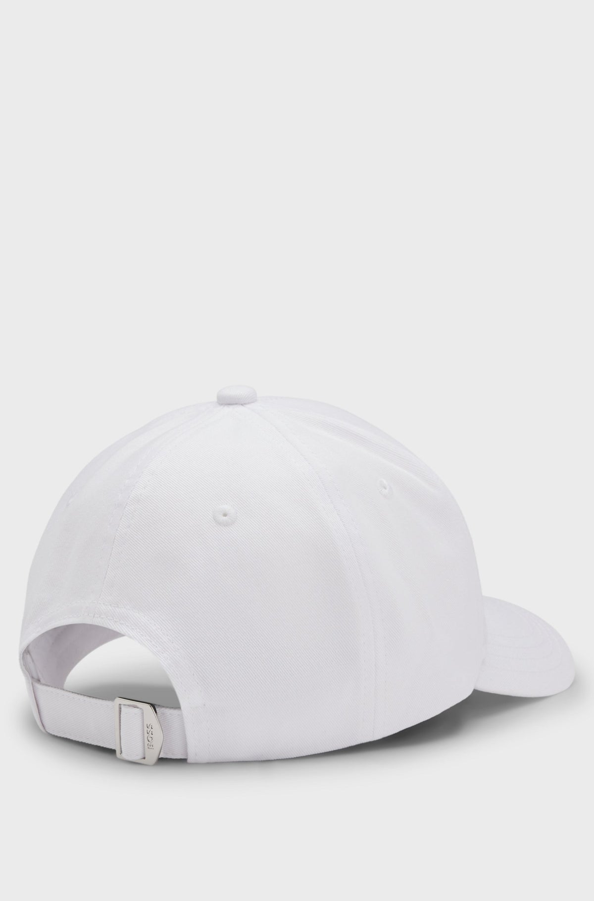Cotton-Twill Cap with Embroidered Logo- One Size