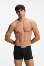 BOSS ONE Three-Pack Stretch-Cotton Boxer Briefs