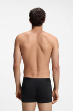 BOSS ONE Three-Pack Stretch-Cotton Boxer Briefs