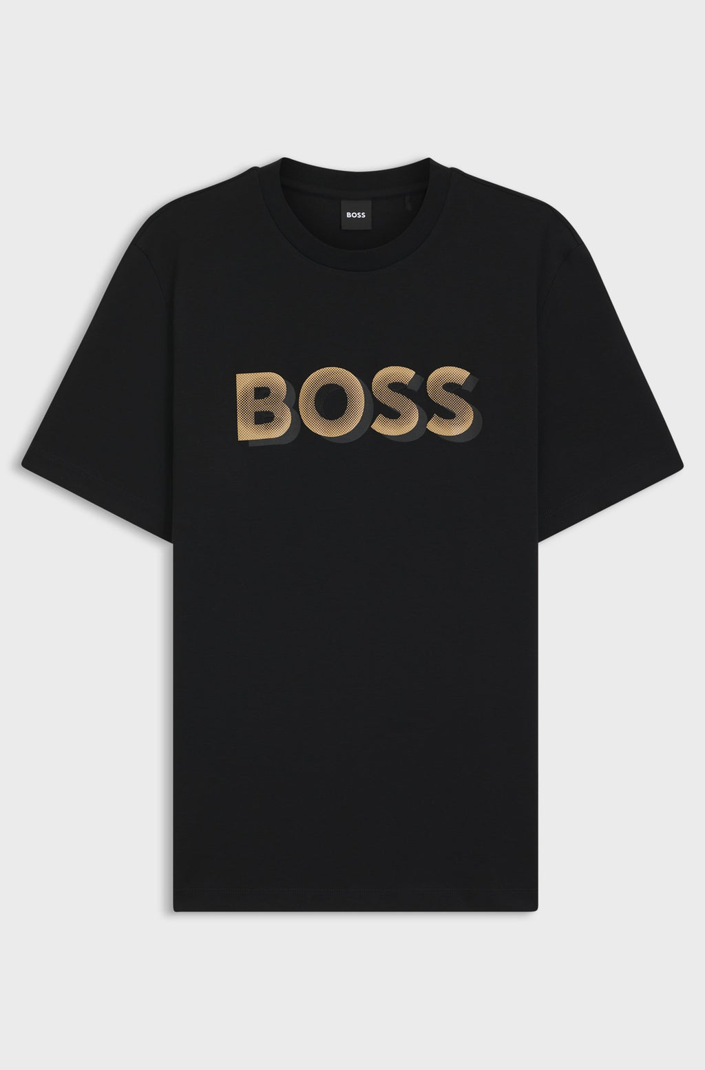 Mercerised-Cotton T-shirt with Logo Artwork