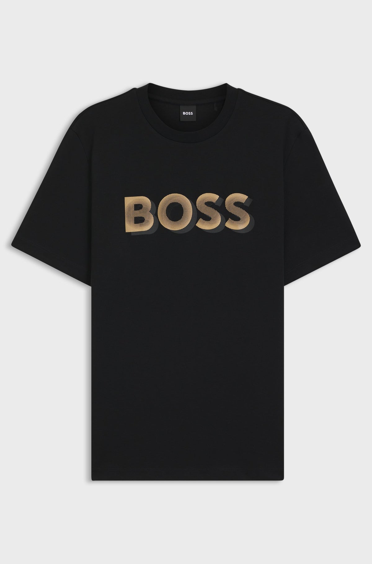 Mercerised-Cotton T-shirt with Logo Artwork