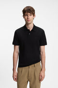 Pallas Cotton Polo Shirt - Black
