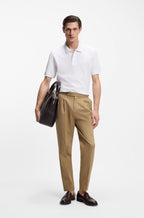 Pallas Cotton Polo Shirt - White